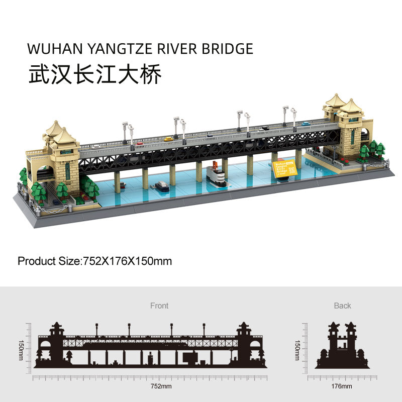 Yangtze River Bridge-Wuhan,China (No. 6223)