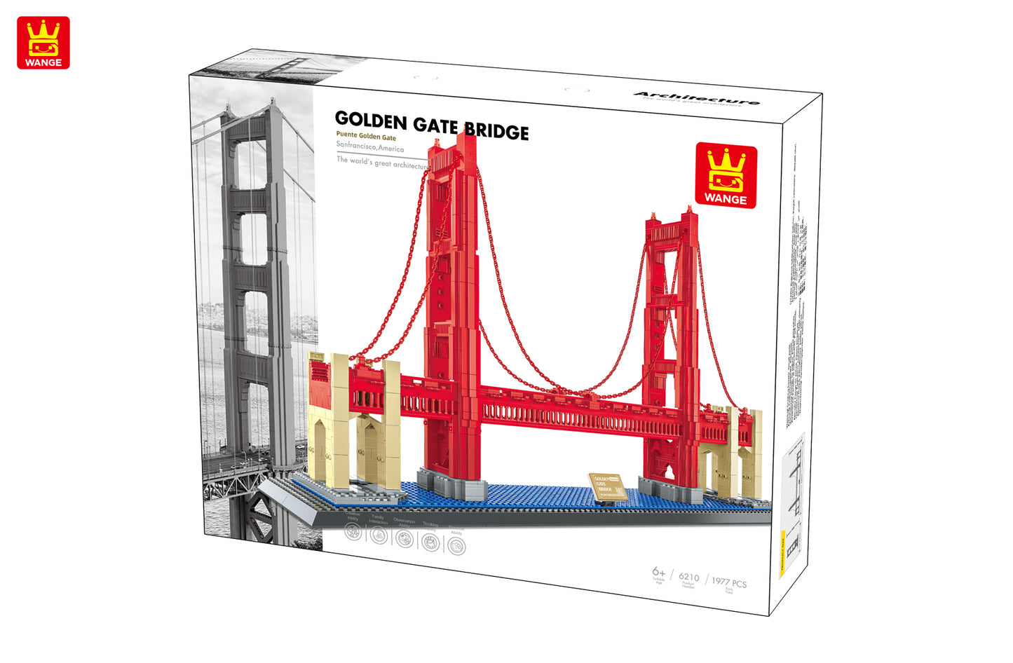 Golden Gate Bridge-San Francisco,America (No. 6210)
