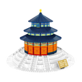 Hall of Prayer for Good Harvests-Beijing,China (No. 5222)